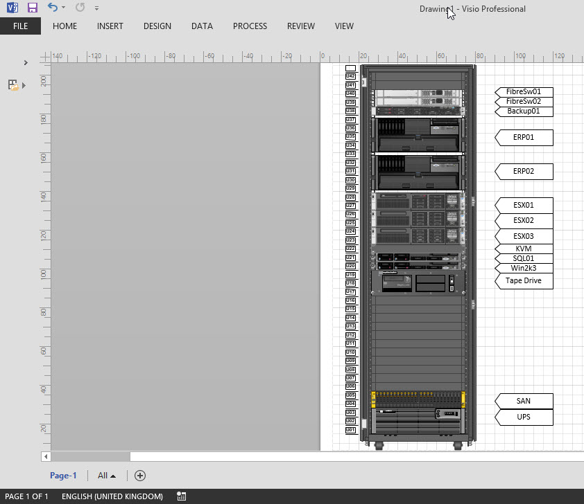 Шаблоны для visio стойки и шкафы