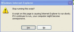 Script error FV