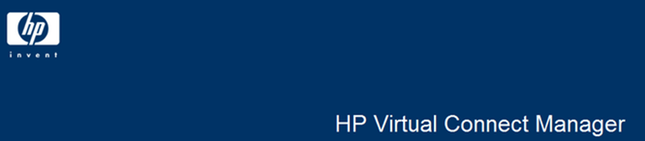 HP Virtual Connect Manager