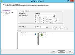 Setting up VMKernel for iSCSI Traffic
