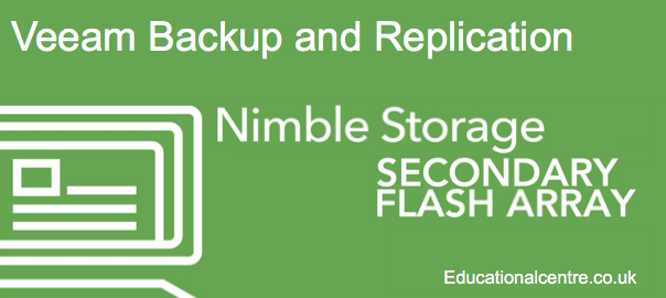 Veeam Nimble Storage Integration Banner
