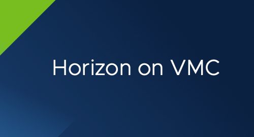 Horizon on VMC header