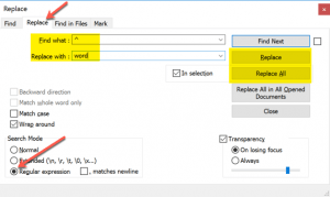 Learn How to Add Characters to the Start & End of Lines in Notepad++